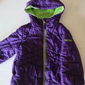 Pacific‎ Trail Kids Purple Jacket with Green Lining
